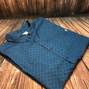 Obey Propaganda Short Sleeve Button Down Shirt XL